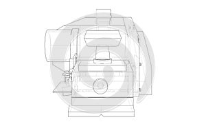 Jointer construction electric tool concept