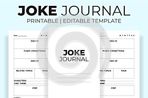Joke Journal KDP Interior