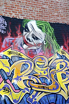 Joker Graffiti