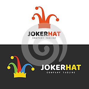 Joker hat logo.