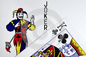 Joker and King Cards