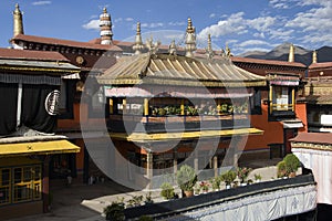 Jokhang Monastery - Lhasa - Tibet photo