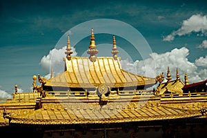 Jokhang Temple Tibetan Buddhism Lhasa Tibet