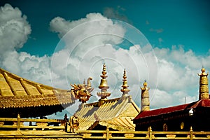 Jokhang Temple Tibetan Buddhism Lhasa Tibet