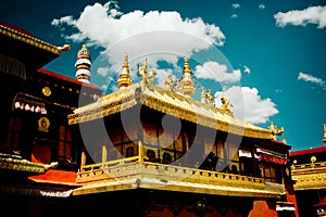 Jokhang Temple Tibetan Buddhism Lhasa Tibet