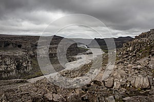 Jokulsa-a-Fjollum river