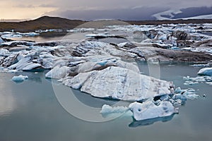 Jokulsarlon Glacial Lagoon photo