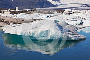 Jokulsarlon Glacial Lagoon,Iceland photo