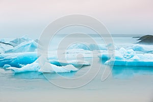 Jokulsarlon glacial lagoon, Iceland