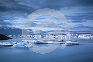 Jokulsarlon Glacier Lagoon.