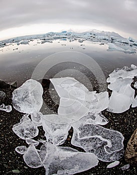 Jokulsarlon Glacier lagoon