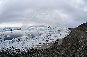 Jokulsarlon Glacier lagoon