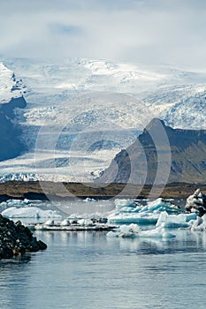 Jokulsarlon Glacier Lagoon in East Iceland