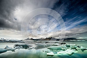 Jokulsarlon glacier lagoon, Iceland
