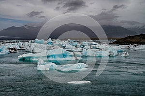 Jokulsarlon laggon in Iceland photo