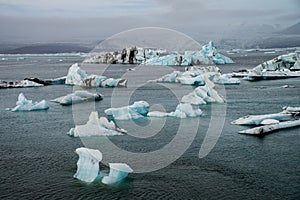 Jokulsarlon laggon in Iceland photo