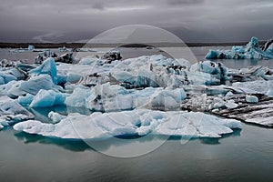 Jokulsarlon laggon in Iceland photo