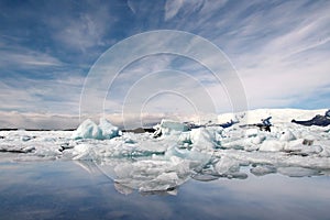 Jokulsarlon lake photo