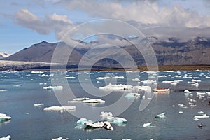 Jokulsarlon lake