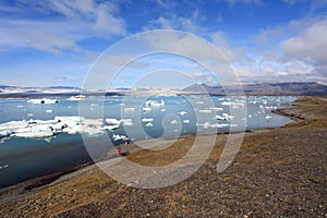 Jokulsarlon lake