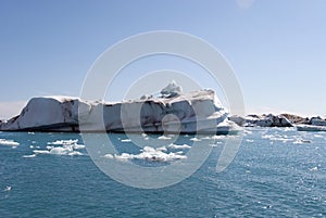 Jokulsarlon lake in Iceland