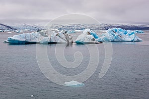 Jokulsarlon lake in Iceland