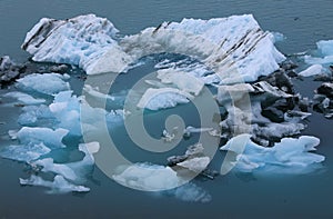 Jokulsarlon - the most famous glacier lagoon from Iceland.