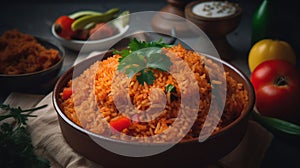 Jollof rice is a popular dish eaten in West African countries such as Nigeria, Ghana, Cameroon, Liberia, Mali, Togo, Gambia, and C