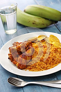 Jollof rice, west african cuisine