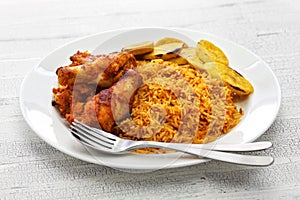 Jollof rice, west african cuisine