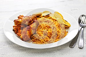 Jollof rice, west african cuisine