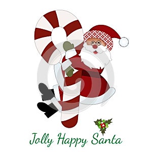 Jolly Happy Santa photo