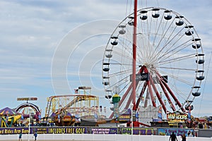 Jolly Roger Amusement Park in Ocean City, Maryland