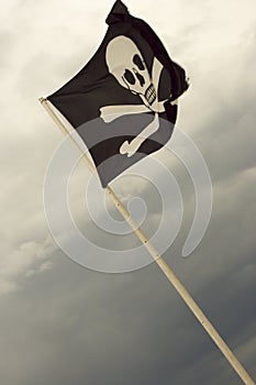 Euforico pirata bandiera 