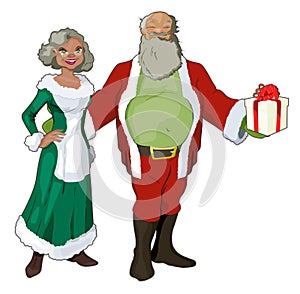 Jolly Saint Nick and his Bride