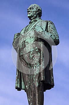 Jon Sigurdsson Statue in Reykjavik photo