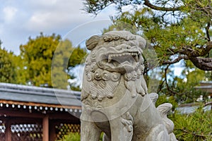 Jonangu Shinto Shrine from Heian period in southern Kyoto Japan