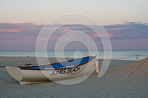 Jones Beach, Long Island at Sunset photo