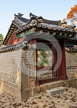 Jongmyo Confucian shrine of the Korean Joseon Dynasty in Seoul, South Korea