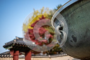 Jongmyo Confucian shrine of the Korean Joseon Dynasty in Seoul, South Korea