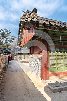 Jongmyo Confucian shrine of the Korean Joseon Dynasty in Seoul, South Korea