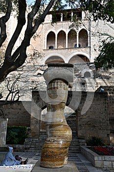 Jonica, sculpture by Josep Maria Subirachs in Palma