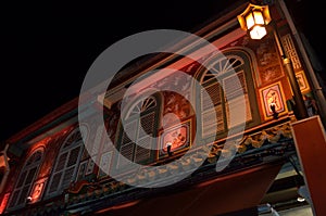 Jonker street in Malacca, Malaysia