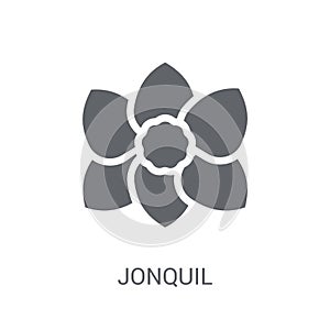 Jonquil icon. Trendy Jonquil logo concept on white background fr