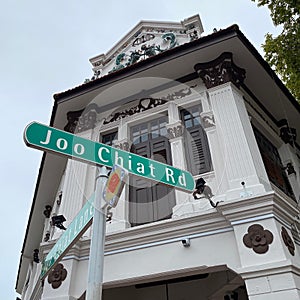 Joo Chiat Road Sign in Singapore