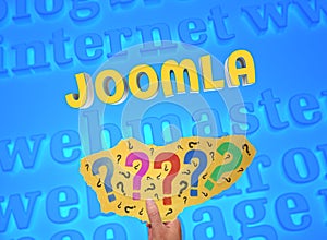 Joomla, question mark
