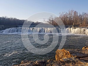 Joplin Missouri Christina Farino Waterfall in Spring