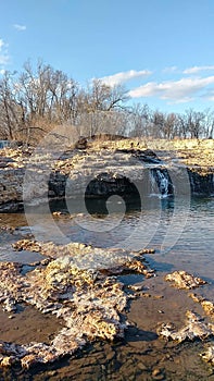 Joplin Missouri Christina Farino Waterfall in Spring