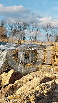 Joplin Missouri Christina Farino Waterfall in Spring