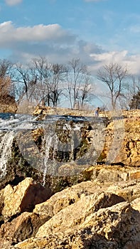 Joplin Missouri Christina Farino Waterfall in Spring